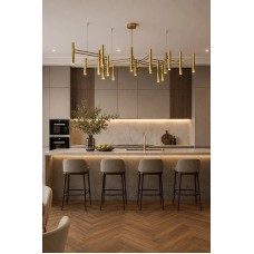 Люстра NB LIGHT 80777-cl10-pla000-cp000 Zodiak IP20 золото