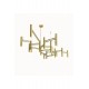 Люстра NB LIGHT 80777-cl10-pla000-cp000 Zodiak IP20 золото