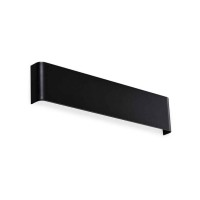Бра, настенный светильник Ideal Lux 345208 Delta LED 1x14W 4000K 1650Lm IP20 черный