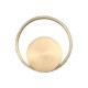 Бра, настінний світильник Goldlux 337870 Diana LED 1x14W 4000K 2100Lm IP20 золотий