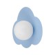 Бра, настінний світильник TK Lighting 11265 Cloud G9 1x8W IP20 блакитний