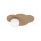 Бра, настінний світильник TK Lighting 11266 Cloud G9 1x8W IP20 коричневий