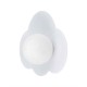 Бра, настінний світильник TK Lighting 11267 Cloud G9 1x8W IP20 білий