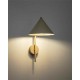 Бра, настенный светильник TK Lighting 11474 Cono E27 1x15W IP20 бежевый