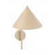 Бра, настенный светильник TK Lighting 11474 Cono E27 1x15W IP20 бежевый