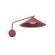 Бра, настінний світильник TK Lighting 11694 Lume M GX53 1x11W IP20 бургунді