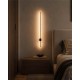 Бра, настінний світильник TK Lighting 18297 Lixa LED 1x12W 3000K 480Lm IP20 коричневий