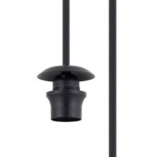 Дріт з патроном Nowodvorski 11932 Cameleon Cable 1,5m E27 25W IP20 чорний