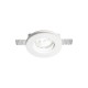 Гіпсовий точковий світильник Ideal Lux 150307 Samba GU10 1x35W IP20 білий