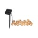 Гирлянда на солнечной батарее Goldlux 329479 Bubble Glass LED 2700K IP44 прозрачная