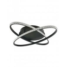 Люстра Goldlux 336729 Diana LED 1x34W 4000K 4500Lm IP20 чорна