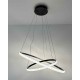 Люстра Goldlux 336736 Diana LED 2x44W 4000K 6200Lm IP20 черная