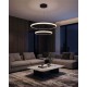 Люстра Goldlux 336736 Diana LED 2x44W 4000K 6200Lm IP20 черная