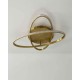 Люстра Goldlux 337856 Diana LED 1x34W 4000K 4500Lm IP20 золота
