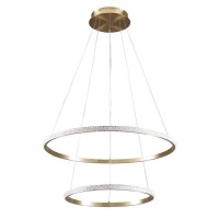 Люстра Goldlux 337863 Diana LED 2x44W 4000K 6200Lm IP20 золото