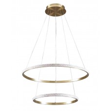 Люстра Goldlux 337863 Diana LED 2x44W 4000K 6200Lm IP20 золота