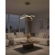 Люстра Goldlux 337863 Diana LED 2x44W 4000K 6200Lm IP20 золото
