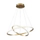 Люстра Goldlux 337863 Diana LED 2x44W 4000K 6200Lm IP20 золото