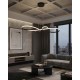 Люстра Goldlux 338198 Violin LED 1x40W 4000K 5400Lm IP20 черная