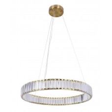 Люстра Goldlux 338259 Cristalia LED 1x29W 4000K 4300Lm IP20 золото