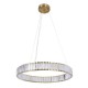 Люстра Goldlux 338259 Cristalia LED 1x29W 4000K 4300Lm IP20 золото