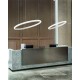 Подвесной светильник, люстра Ideal Lux 325804 Miracle LED 1x25W 3000K 3300Lm IP20 белый