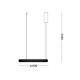 Подвесной светильник, люстра Ideal Lux 325828 Miracle LED 1x37W 3000K 4900Lm IP20 белый