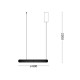 Подвесной светильник, люстра Ideal Lux 325835 Miracle LED 1x45W 3000K 6200Lm IP20 белый