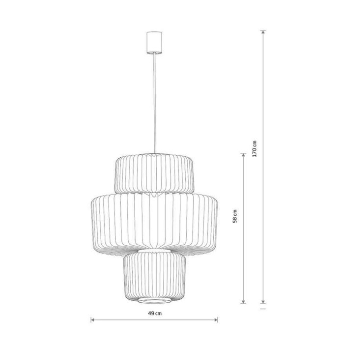 Люстра Nowodvorski 12249 Nome A GX53 1x15W IP20 темно-сіра