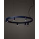 Люстра Nowodvorski 12283 Fourty Round GU10 R35+LED 7+6x10W+9W 3000K 710Lm IP20 синяя