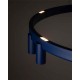 Люстра Nowodvorski 12283 Fourty Round GU10 R35+LED 7+6x10W+9W 3000K 710Lm IP20 синяя