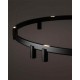 Люстра Nowodvorski 12288 Fourty Round GU10 R35+LED 11+6x10W+9W 3000K 710Lm IP20 черная