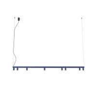 Люстра Nowodvorski 12290 Fourty Line LED VIII GU10 R35+LED 8+4x10W+8W 3000K 800Lm IP20 синяя