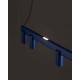 Люстра Nowodvorski 12293 Fourty Line LED VII GU10 R35+LED 7+4x10W+8W 3000K 800Lm IP20 синяя