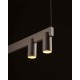 Люстра Nowodvorski 12294 Fourty Line LED VII GU10 R35+LED 7+4x10W+8W 3000K 800Lm IP20 бежевая