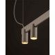 Люстра Nowodvorski 12294 Fourty Line LED VII GU10 R35+LED 7+4x10W+8W 3000K 800Lm IP20 бежевая