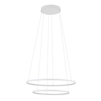 Люстра Nowodvorski Circolo Power 11646 LED 2x67W 3000K 3700Lm IP20 біла