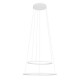 Люстра Nowodvorski Circolo Power 11646 LED 2x67W 3000K 3700Lm IP20 белая