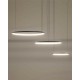 Люстра Nowodvorski Circolo Power 11648 LED 3x85W 3000K 3750Lm IP20 черная