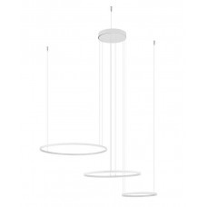 Люстра Nowodvorski Circolo Power 11649 LED 3x85W 3000K 4600Lm IP20 белая