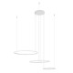 Люстра Nowodvorski Circolo Power 11649 LED 3x85W 3000K 4600Lm IP20 белая