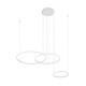Люстра Nowodvorski Circolo Power 11649 LED 3x85W 3000K 4600Lm IP20 белая