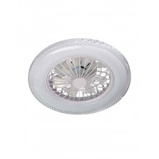 Люстра с вентилятором Goldlux 341297 Egypt LED 1x48W 3000K/4000K/6500K 5300Lm IP20 белая