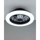 Люстра с вентилятором Goldlux 341303 Ghana LED 1x24W 3000K/4000K/6500K 3200Lm IP20 белая