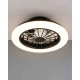 Люстра с вентилятором Goldlux 341303 Ghana LED 1x24W 3000K/4000K/6500K 3200Lm IP20 белая