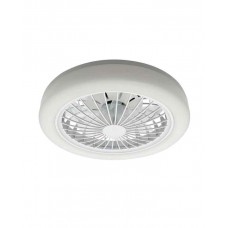 Люстра с вентилятором Goldlux 341310 Zambia LED 1x24W 3000K/4000K/6500K+RGB 3200Lm IP20 белая