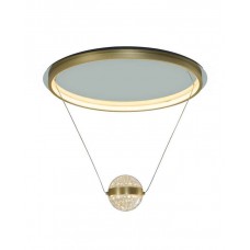 Люстра Zuma Line 250088L-BS Turkan LED 1x40W 3000K 1600Lm IP20 золота (5907925003534)