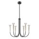 Люстра Zuma Line P0603-06F-SDB1 Boston LED 6x5W 3000K 3300Lm IP20 золота (5907925003671)