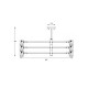 Люстра Zuma Line PEN4104-6GD+BK Pedro GU10 6x5W IP20 золотая (5905316693319)