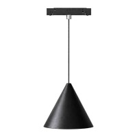 Магнитный трековый светильник Kloodi KDMG-CONE90 6W 3K BK LED 480Lm IP20 черный